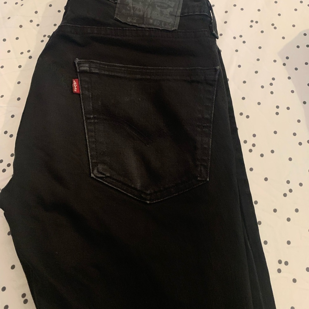 Levi's Black Straight Leg Women's Jeans